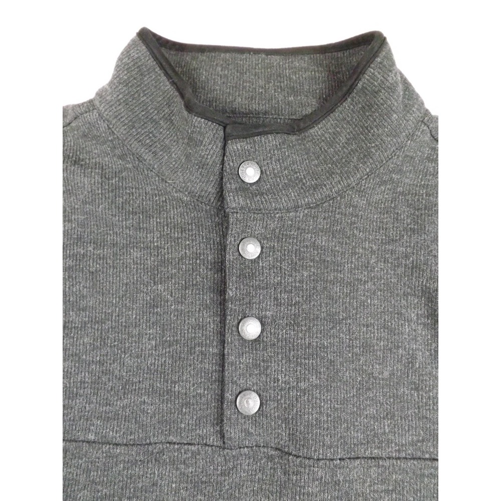 Outback Trading Co Gavin Henley Pullover Sweater Men's  Size  XL Charcoal Gray‎ - Picture 5 of 16